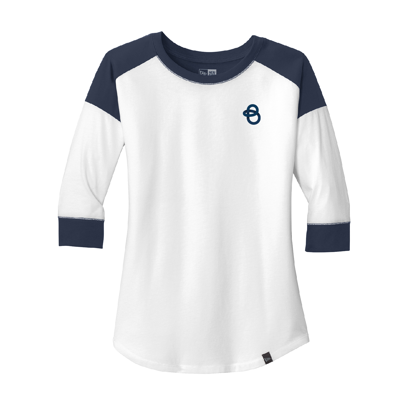 New Era Ladies Heritage Blend 3/4-Sleeve Baseball Raglan Tee