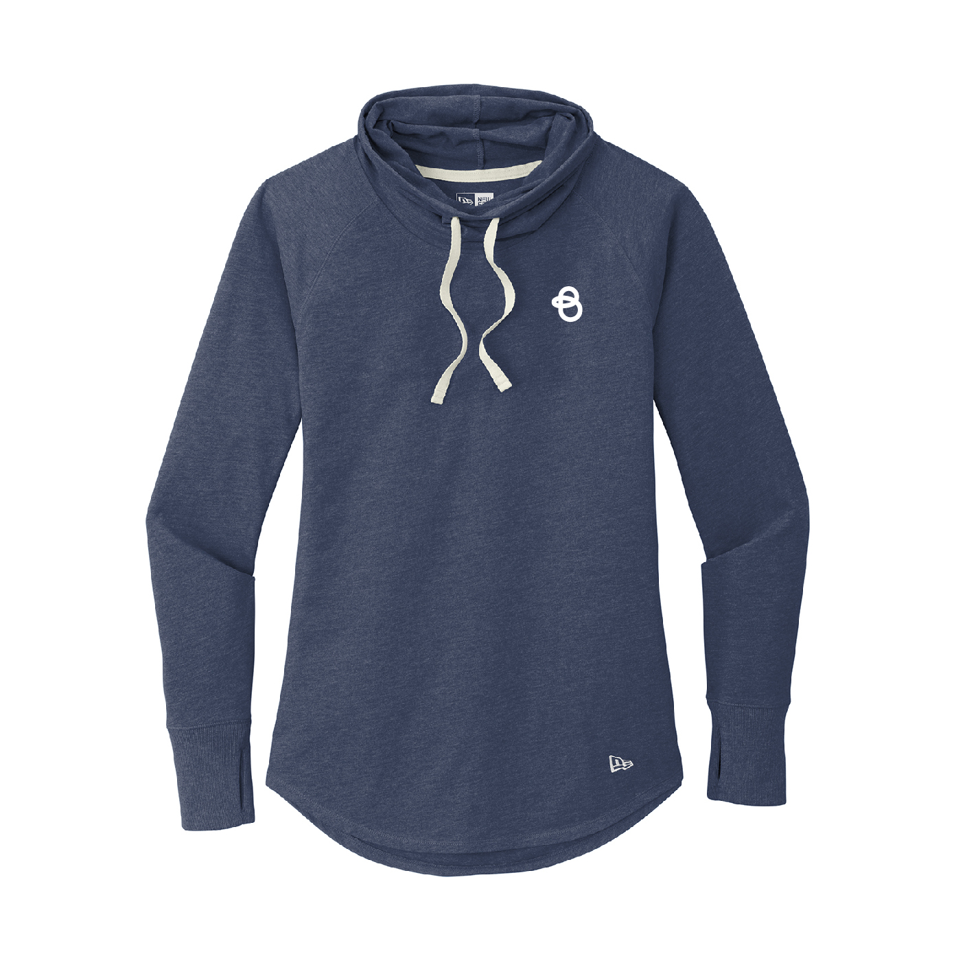 New Era Ladies Sueded Cotton Blend Cowl Tee